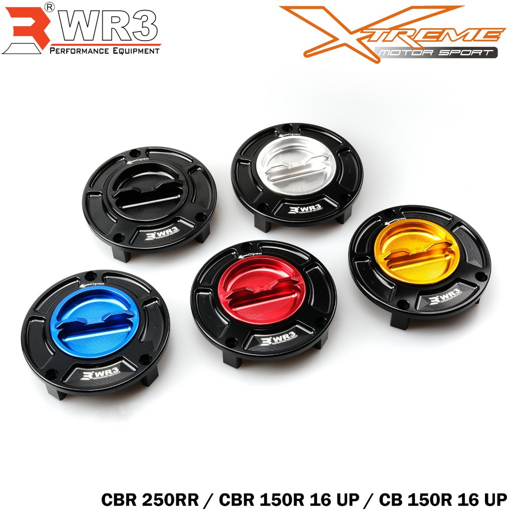 Fuel Cap / Tutup Tangki WR3 CBR 250RR / CBR 150R / CB 150R 2016