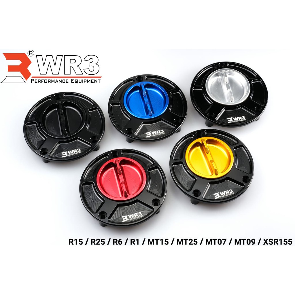 Fuel Cap / Tutup Tangki WR3 R15 R25 R6 R1 MT15 MT25 MT07 MT09 XSR 155