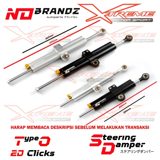 Image of Stabilizer Stang / Steering Damper NO BRANDZ Type H / O Universal