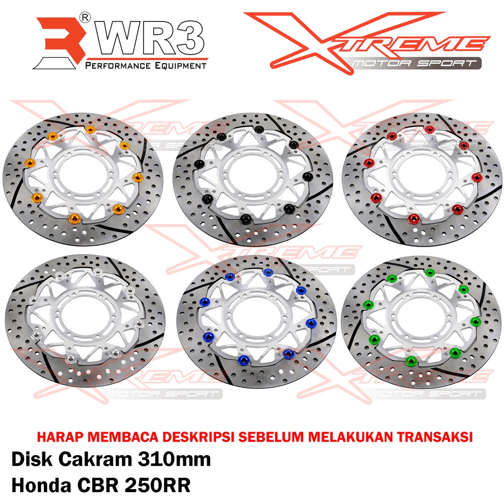 Disk Brake Cakram Piringan Depan WR3 CBR 250RR CBR250RR 250 RR / Forza 250