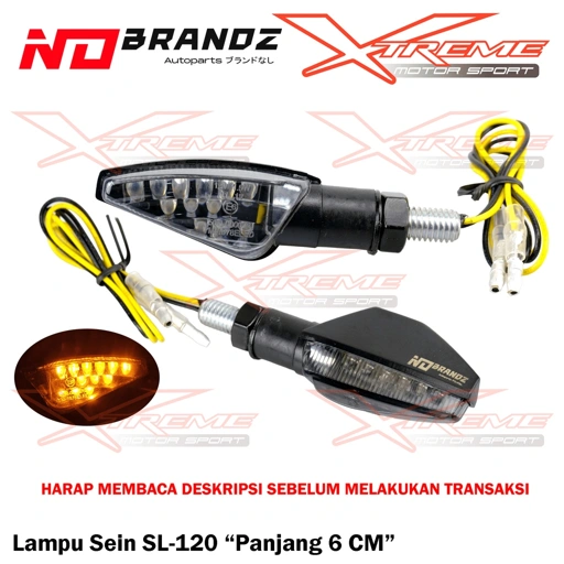 Image of Lampu Sein Sen Sign LED Motor No Brandz Running Universal Semua Motor