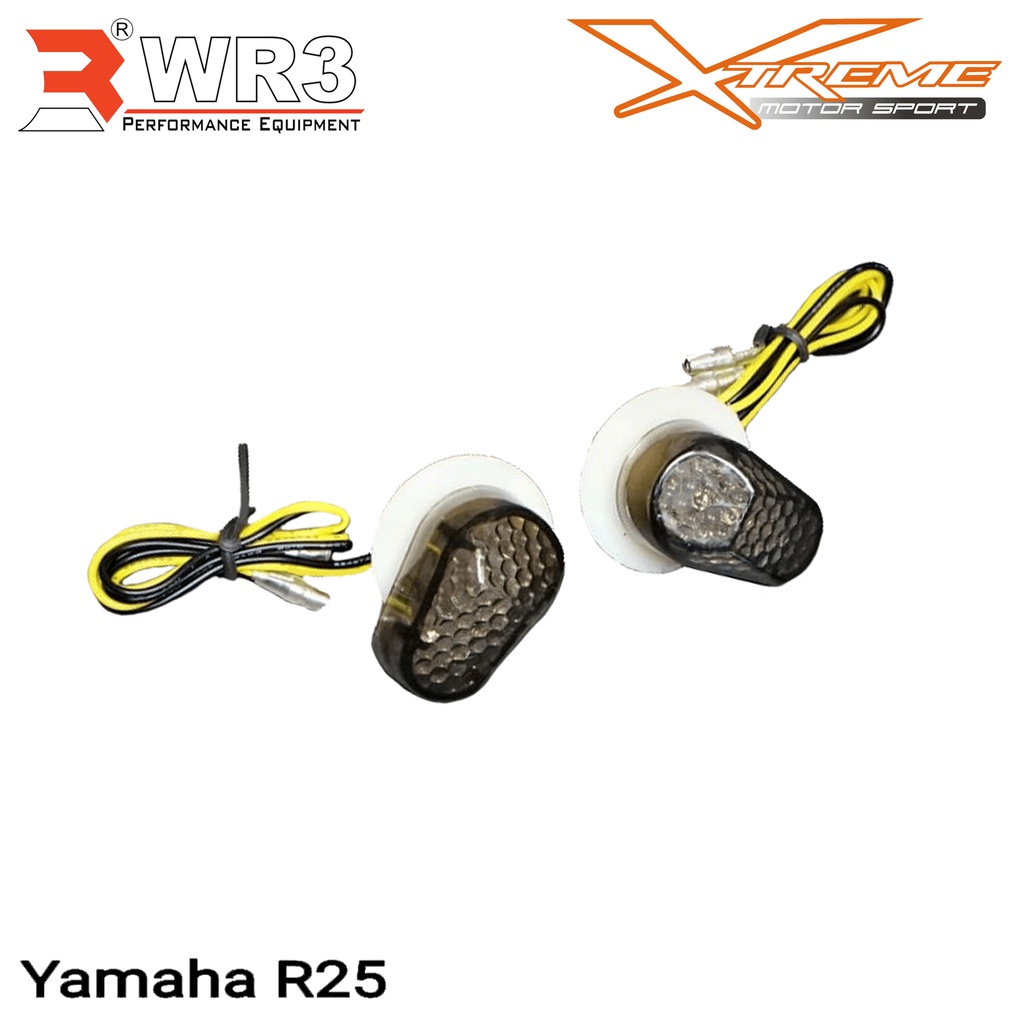 Lampu Sein R25 R600 R1000 / CBR150 CBR250R CBR600 CBR1000 WR3 Tanam Smoke Only