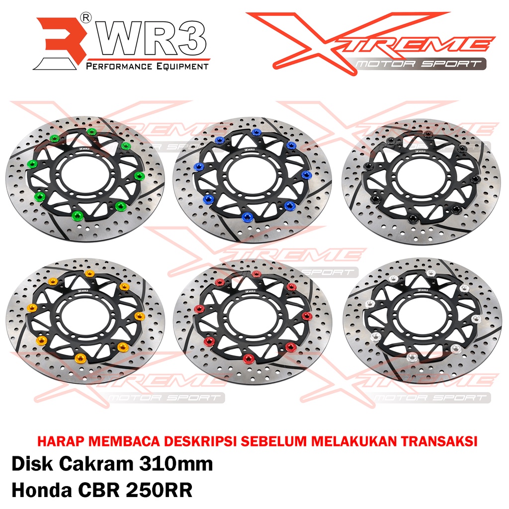 Disk Brake Cakram Piringan Depan WR3 CBR 250RR CBR250RR 250 RR / Forza 250