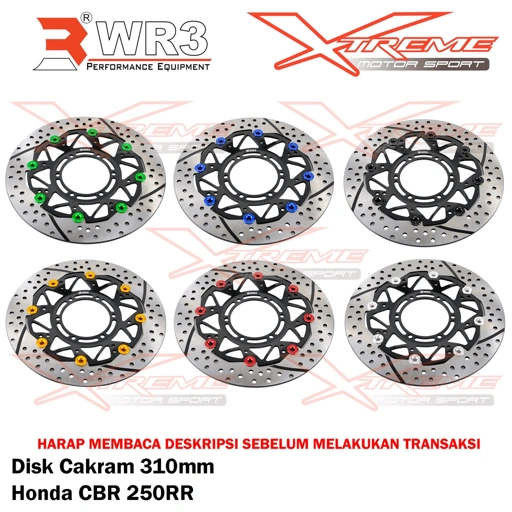 Image of Disk Brake Cakram Piringan Depan WR3 CBR 250RR CBR250RR 250 RR / Forza 250