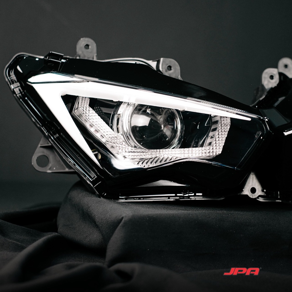 Headlamp Projector Projie Lampu Depan JPA Ninja New ZX6R ZX25R DRL LED