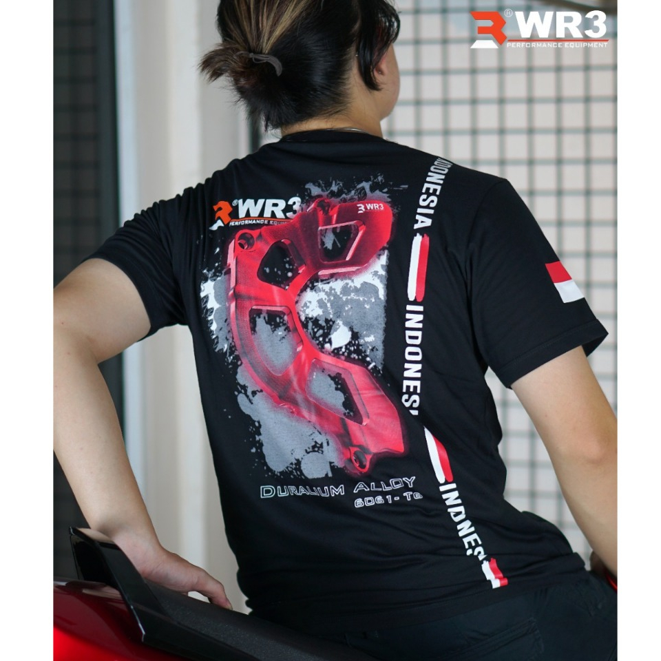 Baju Kaos T-Shirt Tshirt Jersey Dewasa Pria WR3 Official Merchandise