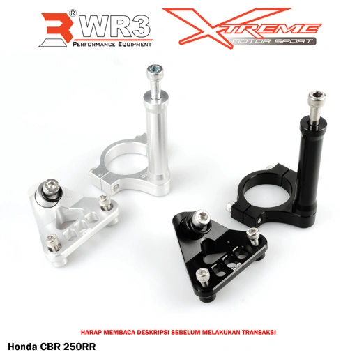 Image of Breket Stabilizer Steering Damper WR3 ZX25R CBR 250RR Ninja 150 RR 150RR Xmax 250