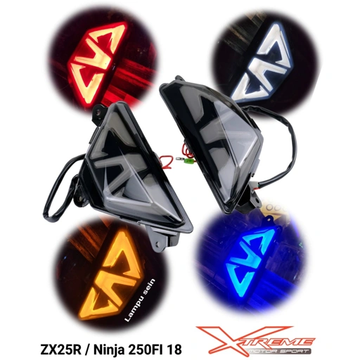 Image of Lampu Sein Sen Depan Led JPA Kawasaki ZX25R / New Ninja 250 FI 2018