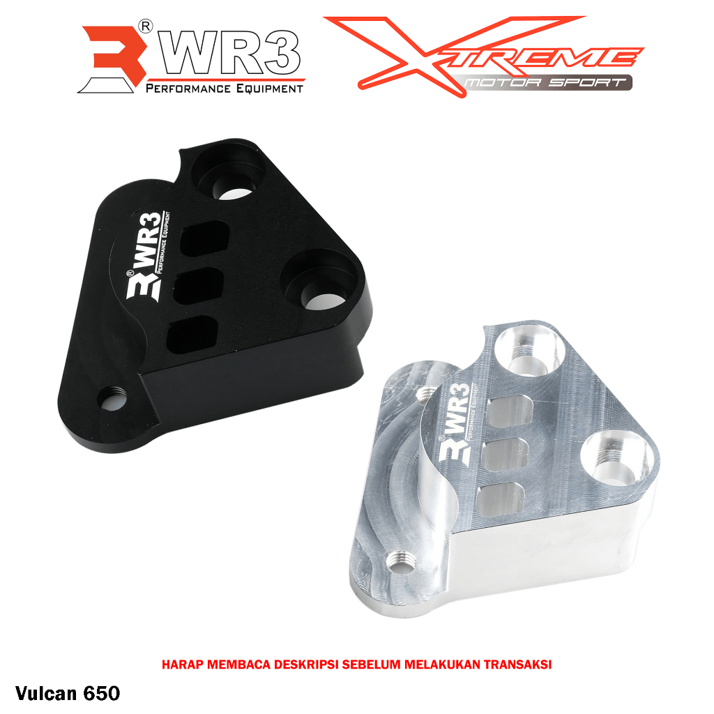 Breket Kaliper Depan WR3 For Untuk Kaliper Brembo 4P1P Ninja 150 RR R SS / Z125 / Vulcan 650 / Vstrom V-Strom 250 SX