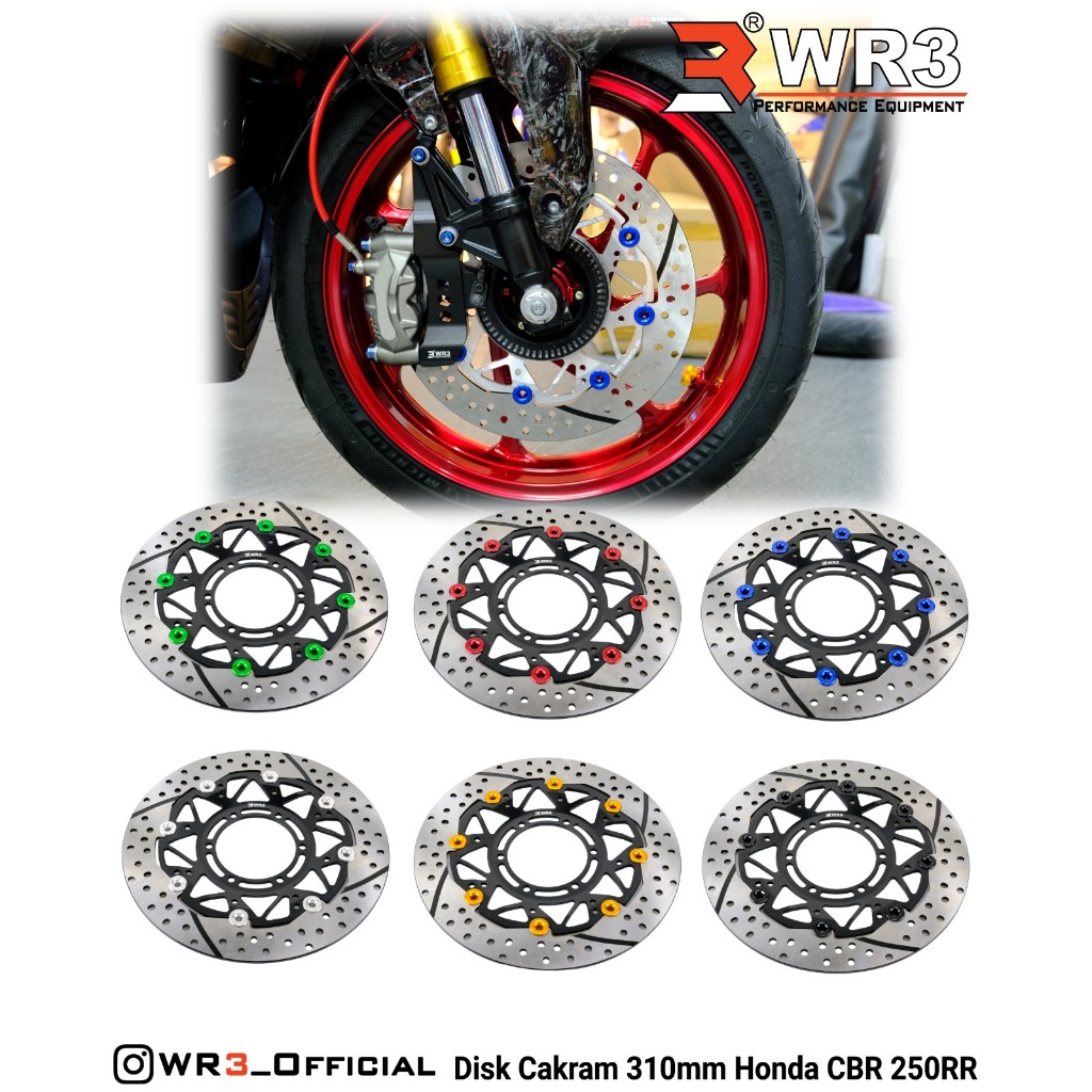 Disk Brake Cakram Piringan Depan WR3 CBR 250RR CBR250RR 250 RR / Forza 250