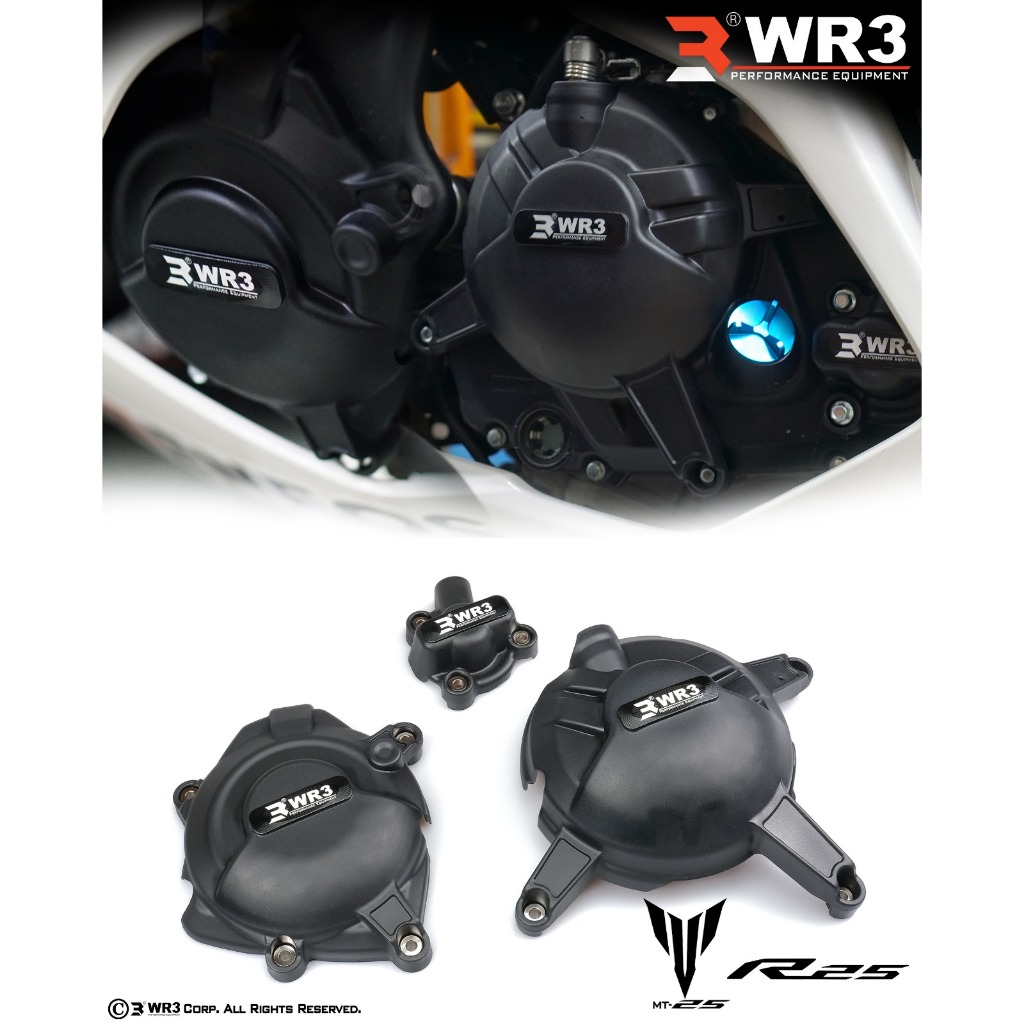 Cover Engine / Engine Guard WR3 Yamaha R25 / MT25 Original