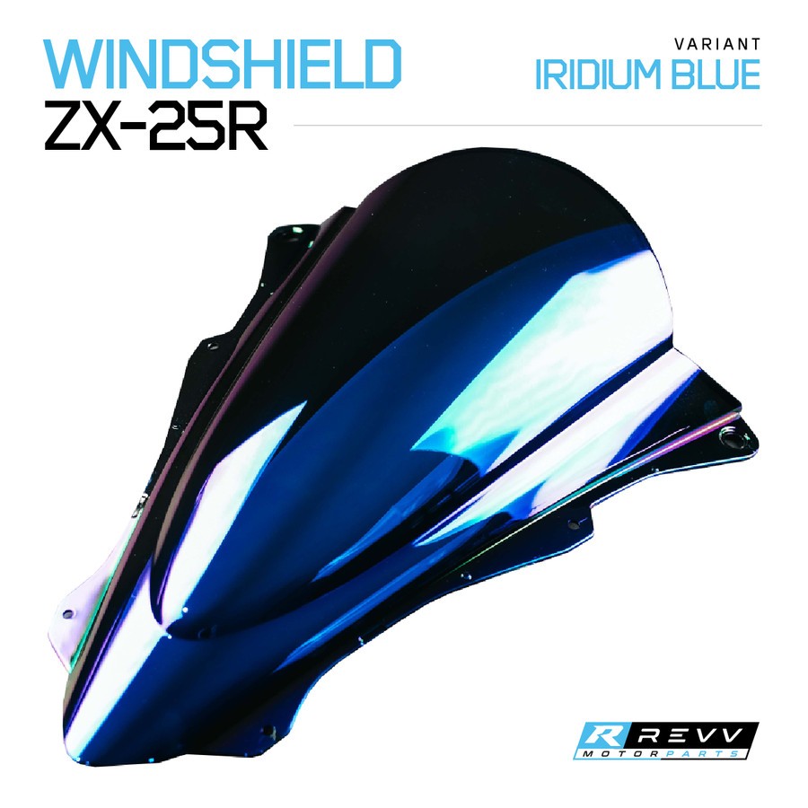 Windshield Visor Revv Iridium Kawasaki ZX25R ZX25RR ZX25 R RR ZX 25R