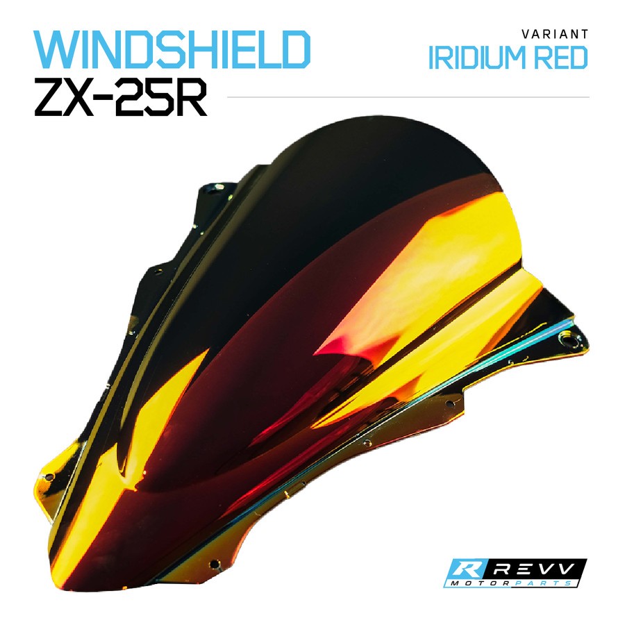 Windshield Visor Revv Iridium Kawasaki ZX25R ZX25RR ZX25 R RR ZX 25R