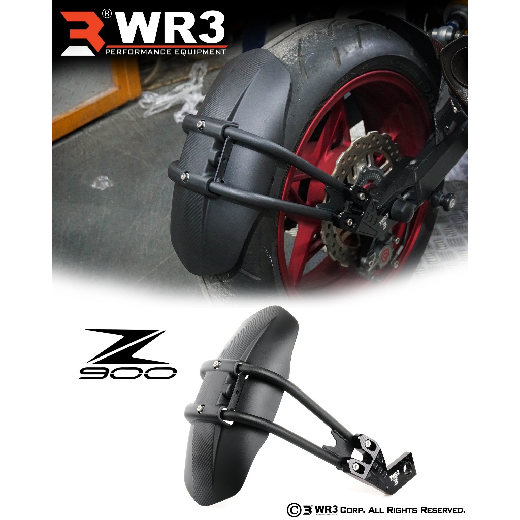 Mudguard Mud Guard WR3 Kawasaki Z900 / Z900RS Premium Quality
