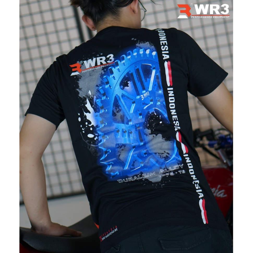 Baju Kaos T-Shirt Tshirt Jersey Dewasa Pria WR3 Official Merchandise
