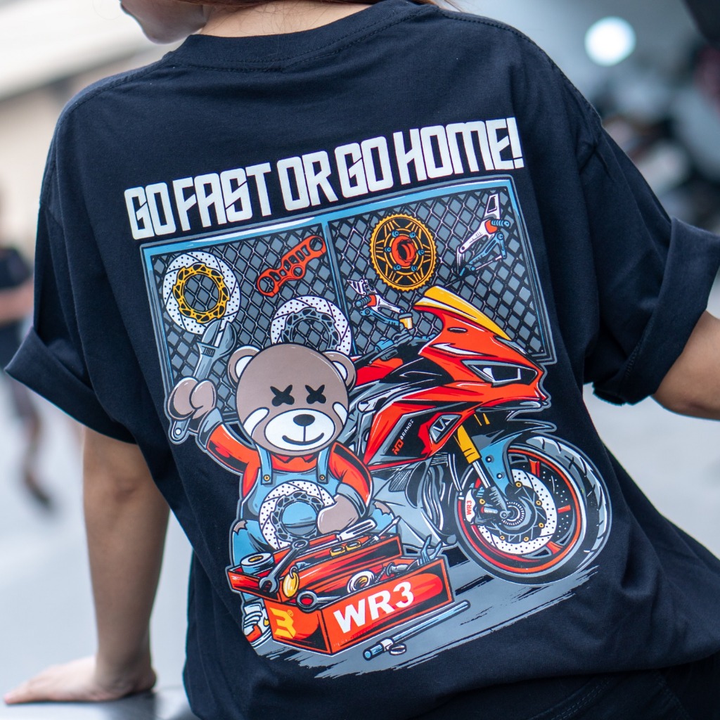 Anchorage Bear Baju Kaos T-Shirt Tshirt Dewasa Pria WR3 Official Merch