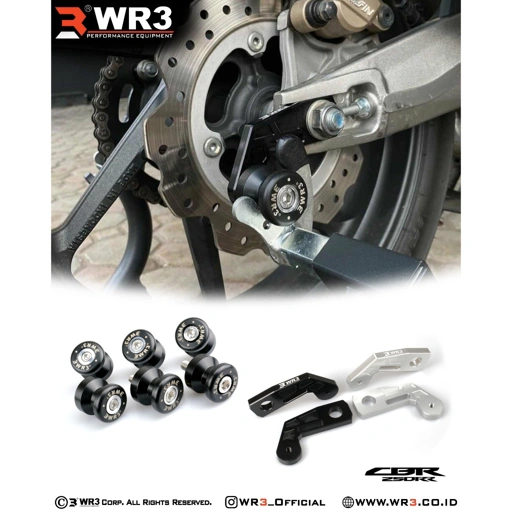 Image of Jalu Paddock WR3 M8 Baut 12 Untuk CBR250RR With Chain Adjuster
