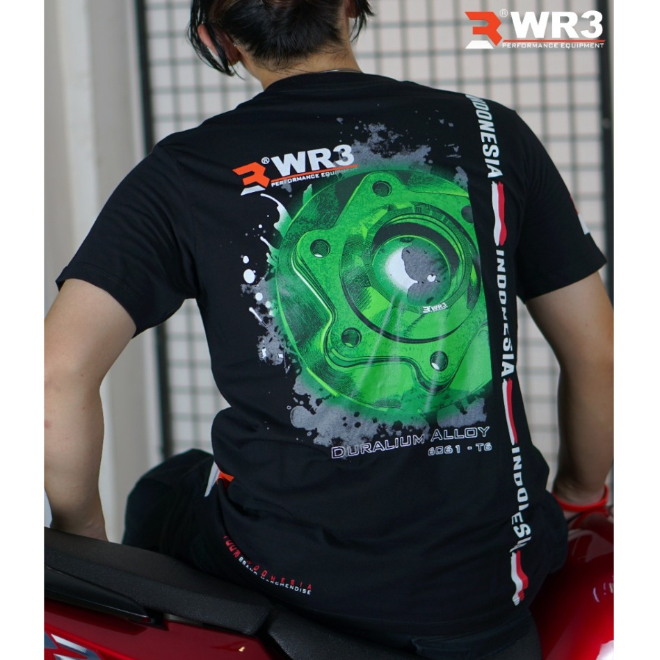 Baju Kaos T-Shirt Tshirt Jersey Dewasa Pria WR3 Official Merchandise