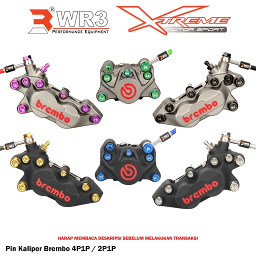 Image of Pin Tojosan Titanium WR3 For Kaliper Brembo 4P1P 2P1P 4 2 Piston 1 Pin