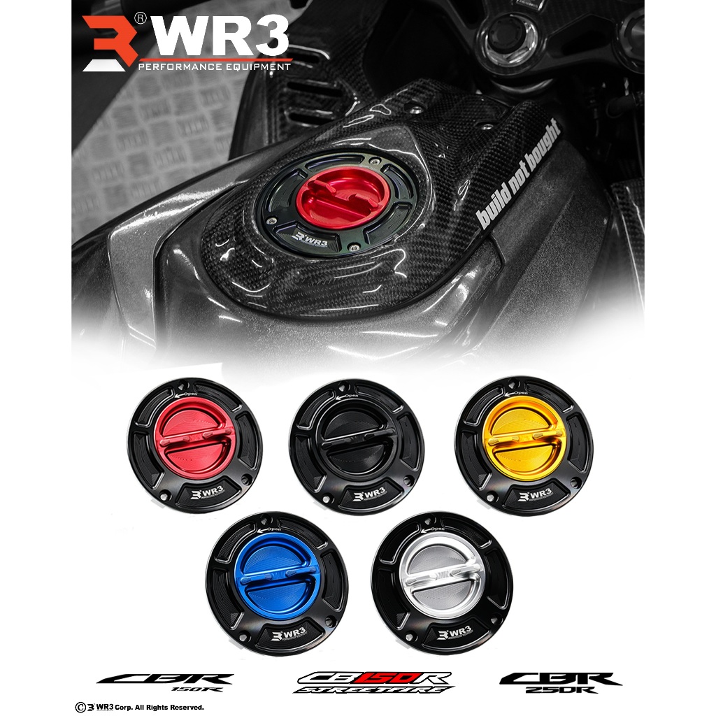 Fuel Cap / Tutup Tangki WR3 CBR 250RR / CBR 150R / CB 150R 2016