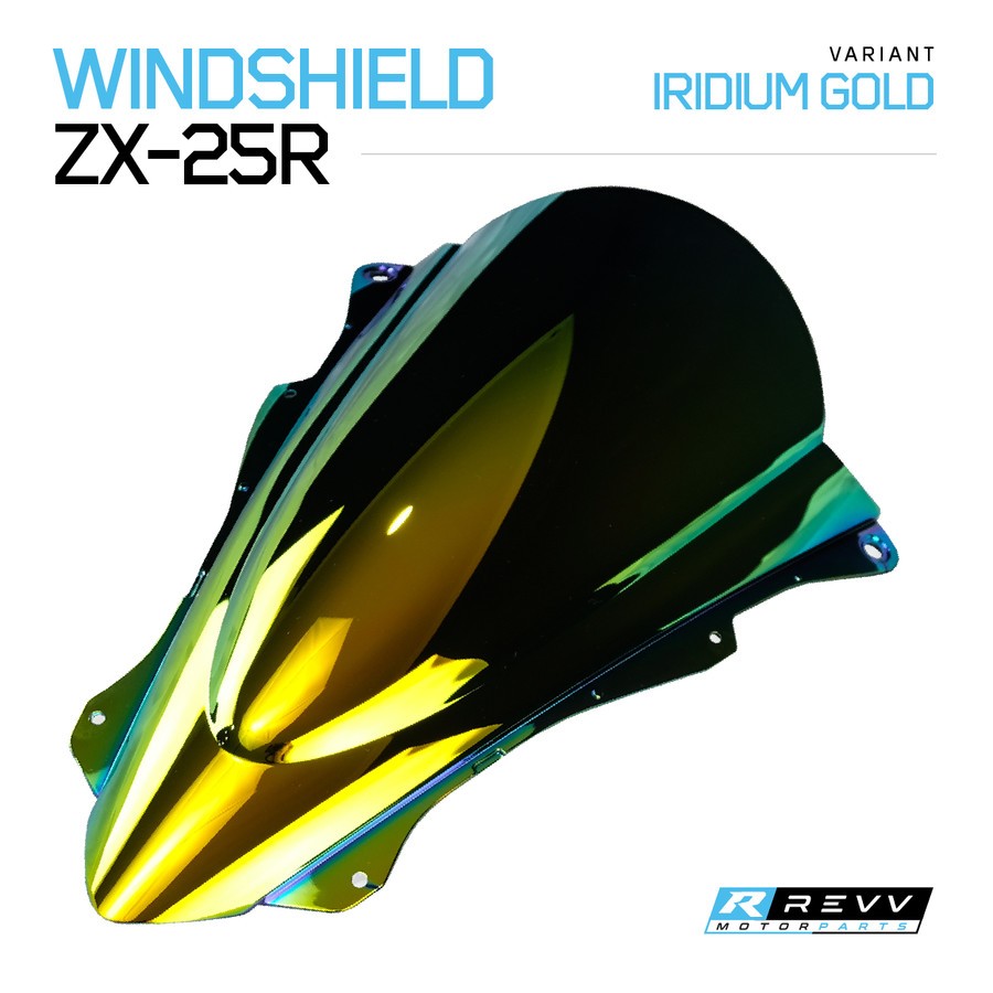 Windshield Visor Revv Iridium Kawasaki ZX25R ZX25RR ZX25 R RR ZX 25R