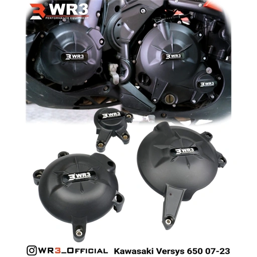 Image of Cover Engine / Engine Guard WR3 Kawasaki ER6N / ER6F 16-15 / Versys 650 07-20