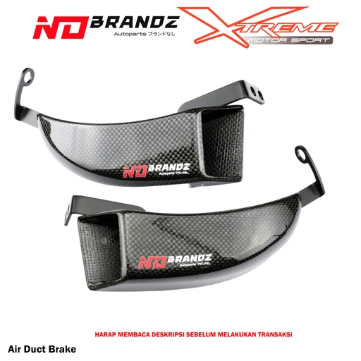 Image of Air Duct Brake Carbon NO BRANDZ Universal Moge Double Kaliper / Disc