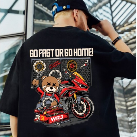 Anchorage Bear Baju Kaos T-Shirt Tshirt Dewasa Pria WR3 Official Merch