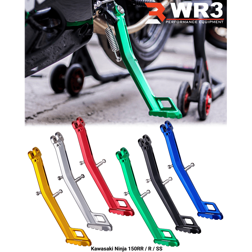 Kick Stand Standar Samping WR3 Ninja 150RR 150R 150SS RR R SS