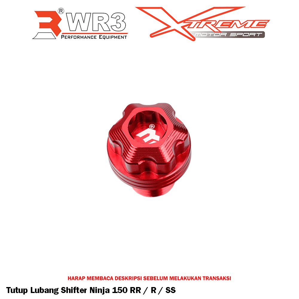 Tutup Lubang Lobang Shifter WR3 Ninja 150RR 150R 150SS 150 RR R SS