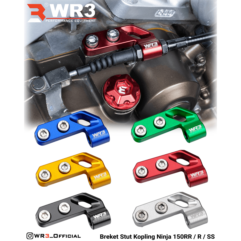 Breket Setut Stut Kabel Kopling WR3 Ninja 150RR 150R 150SS 150 RR R SS