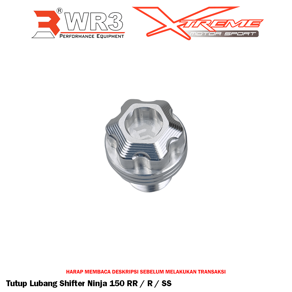 Tutup Lubang Lobang Shifter WR3 Ninja 150RR 150R 150SS 150 RR R SS