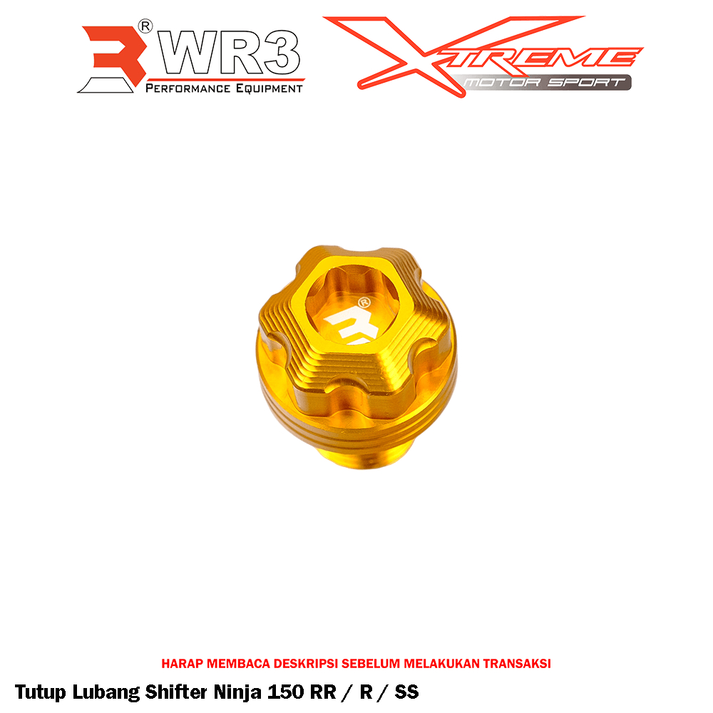 Tutup Lubang Lobang Shifter WR3 Ninja 150RR 150R 150SS 150 RR R SS