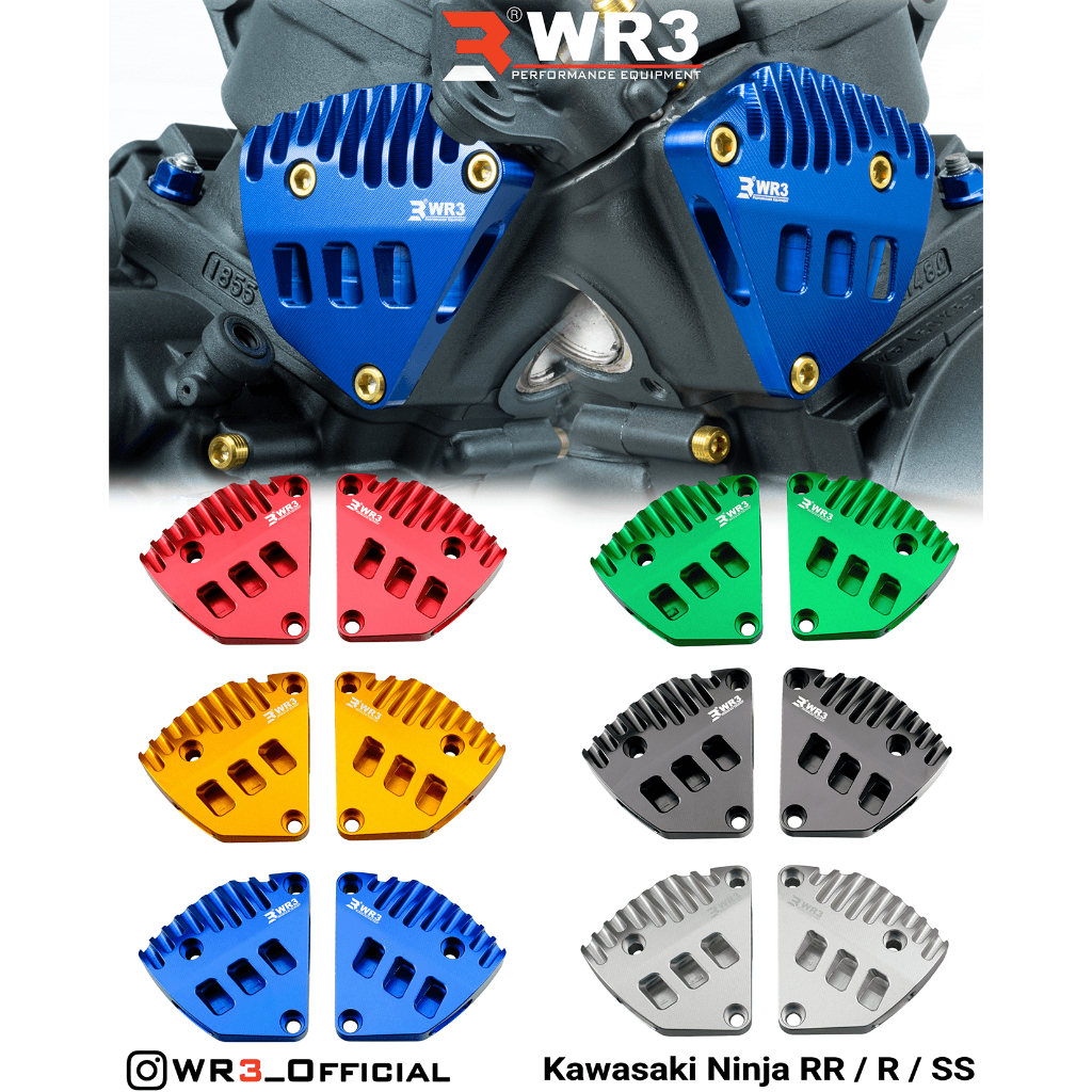 Cover Tutup Kuping Super Kips WR3 Kanan Kiri Ninja 150 RR R SS 150RR 150R 150SS