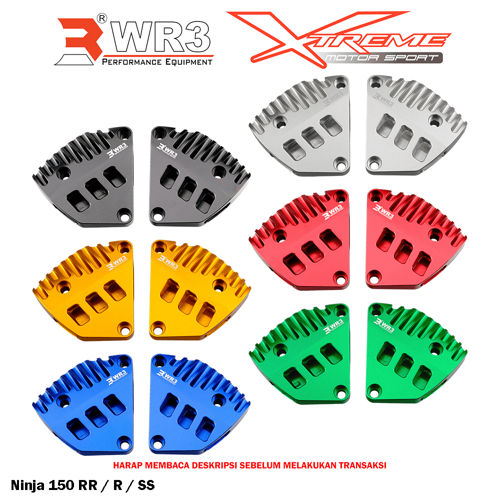 Cover Tutup Kuping Super Kips WR3 Kanan Kiri Ninja 150 RR R SS 150RR 150R 150SS
