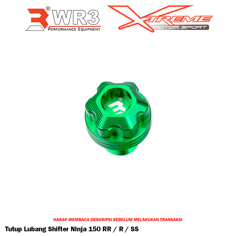 Tutup Lubang Lobang Shifter WR3 Ninja 150RR 150R 150SS 150 RR R SS