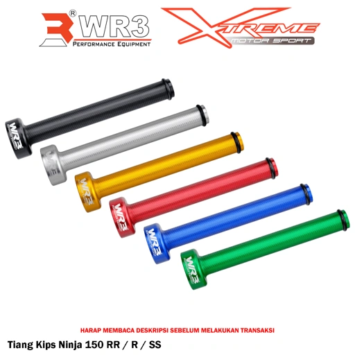Image of Cover Tutup Tiang Super Kips WR3 Ninja 150 RR R SS / 150RR 150R 150SS