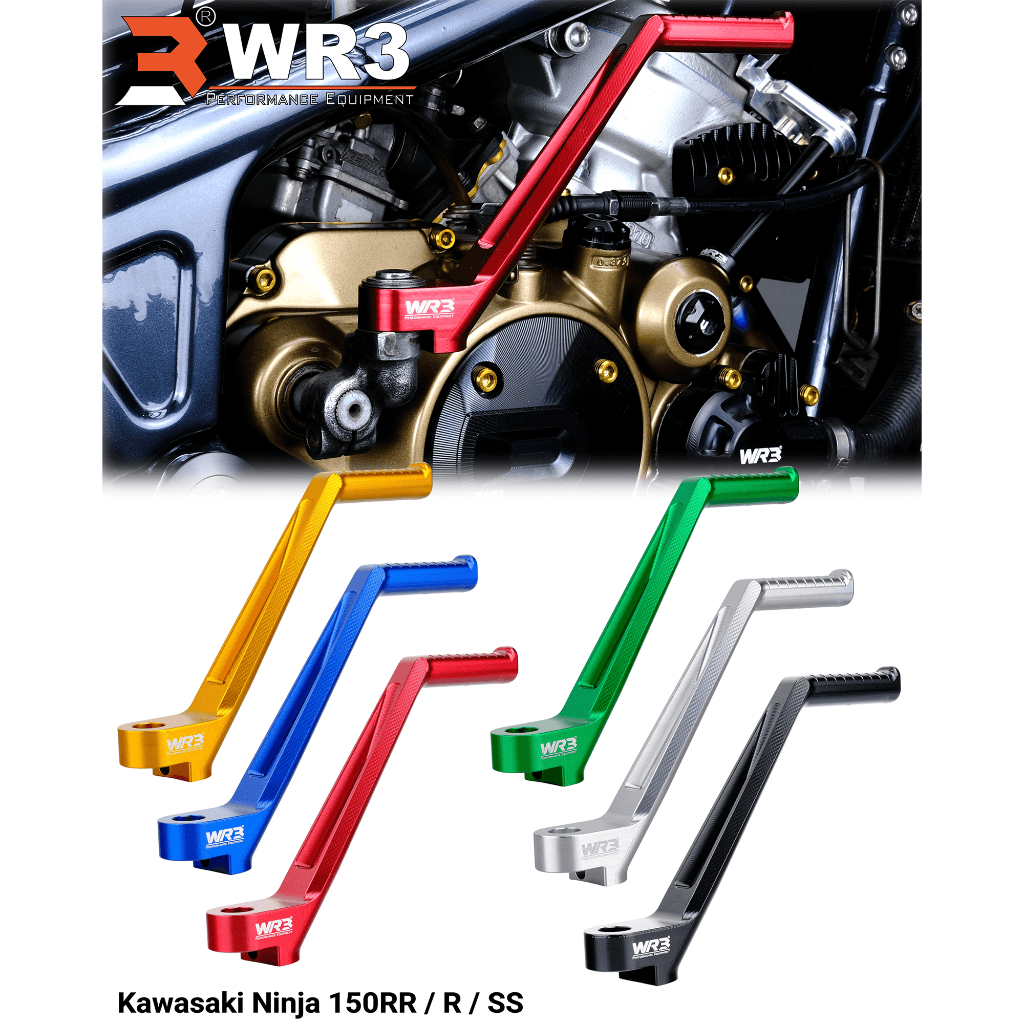Kick Starter Selahan Engkolan WR3 Ninja 150 RR R SS / 150RR 150R 150SS