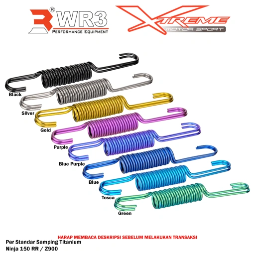 Image of Per Titanium WR3 Standar Samping & Stut Kopling Titanium WR3 Ninja 150RR / 150R / 150SS R RR SS