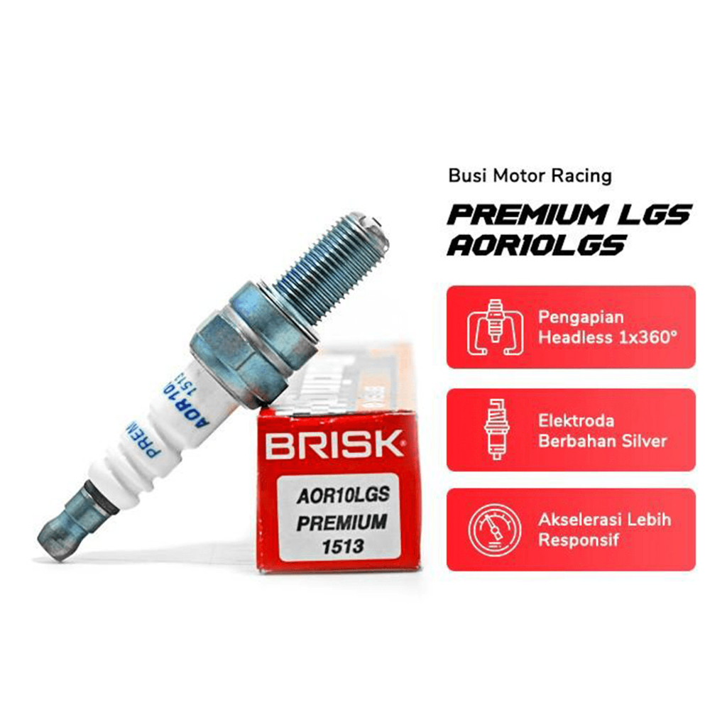 Busi Motor Brisk Racing Premium LGS AOR10LGS