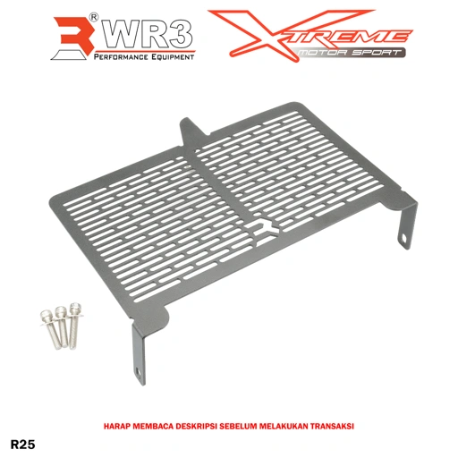 Image of Cover / Tutup Radiator WR3 R25 R 25 Only Aluminium Premium Quality