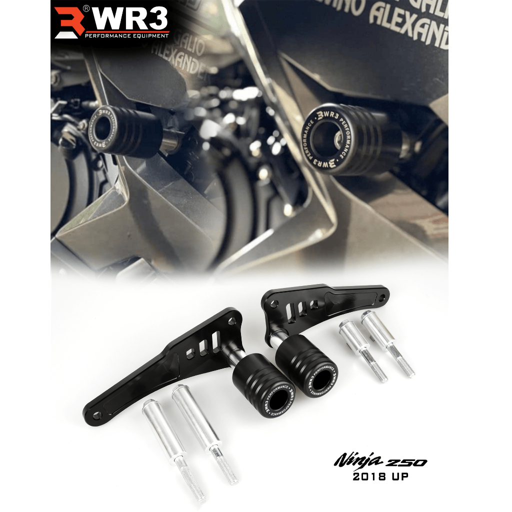 Frame Slider / Pelindung Fairing WR3 Ninja 250 FI / Mono / CBR 250RR / 600RR / XSR 155 / MT15 / R15 V3 / Z125