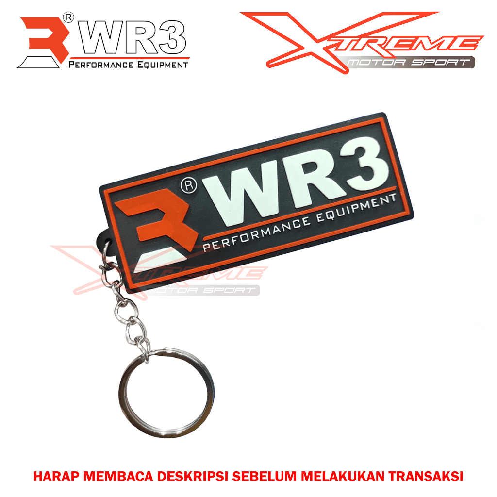 Gantungan Kunci Key Chain Key Tag WR3 Official Merchandise