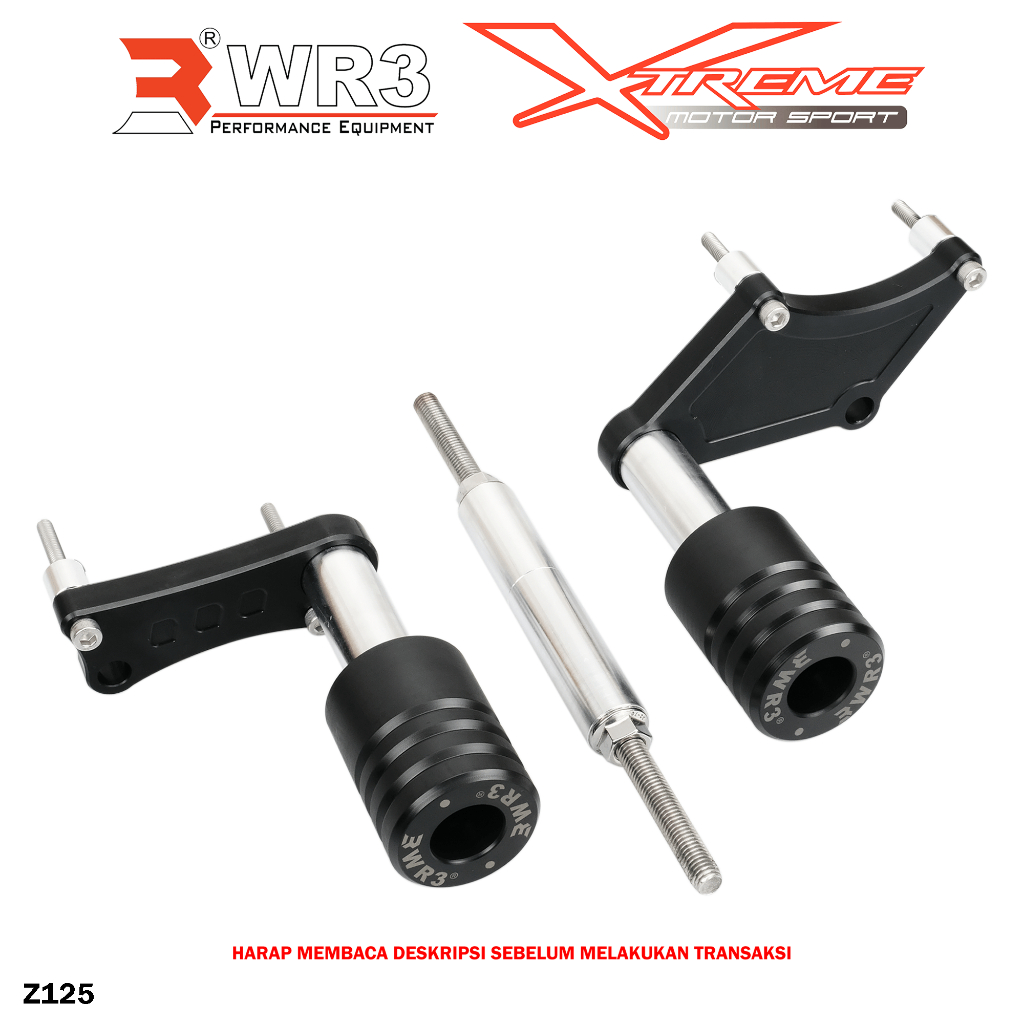 Frame Slider / Pelindung Fairing WR3 Ninja 250 FI / Mono / CBR 250RR / 600RR / XSR 155 / MT15 / R15 V3 / Z125