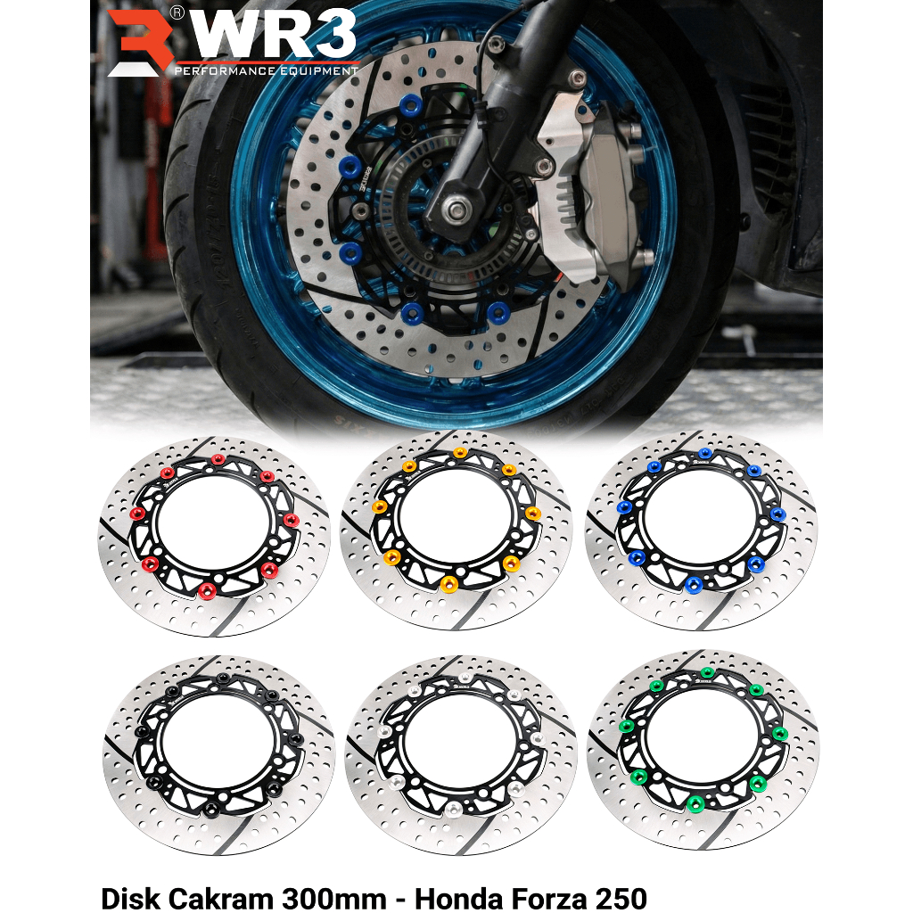 Disk Brake Cakram Piringan Depan WR3 CBR 250RR CBR250RR 250 RR / Forza 250