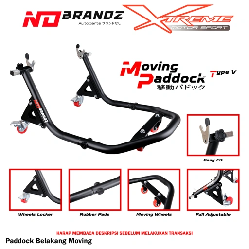 Image of Standart Paddock Belakang Moving NO BRANDZ Ninja 250 Fi ZX25R R25