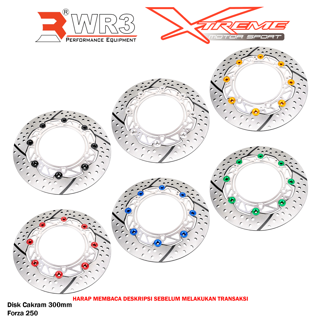Disk Brake Cakram Piringan Depan WR3 CBR 250RR CBR250RR 250 RR / Forza 250