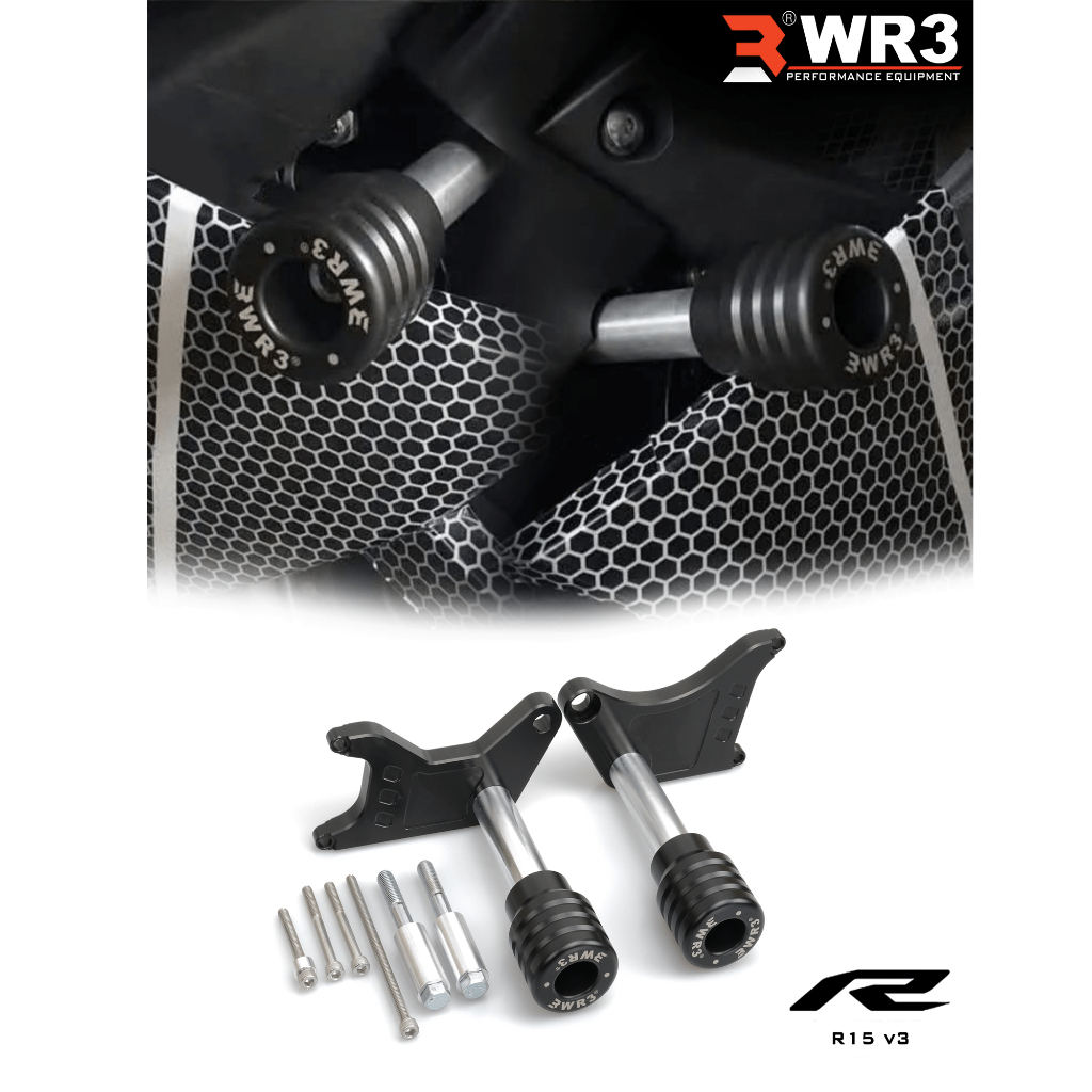 Frame Slider / Pelindung Fairing WR3 Ninja 250 FI / Mono / CBR 250RR / 600RR / XSR 155 / MT15 / R15 V3 / Z125