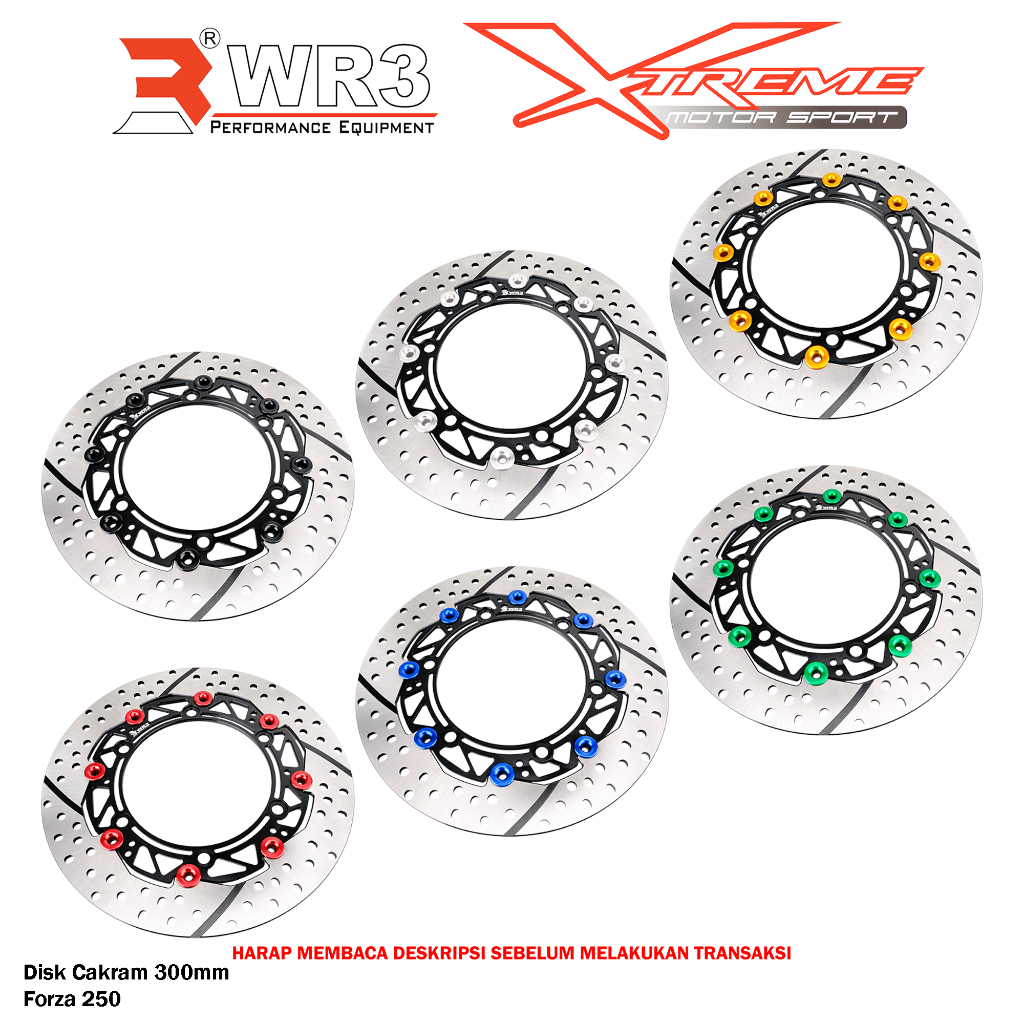 Disk Brake Cakram Piringan Depan WR3 CBR 250RR CBR250RR 250 RR / Forza 250