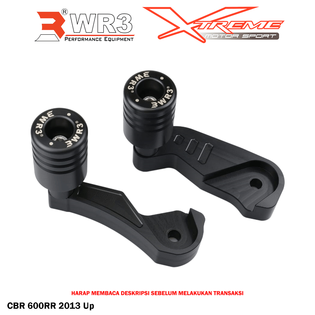 Frame Slider / Pelindung Fairing WR3 Ninja 250 FI / Mono / CBR 250RR / 600RR / XSR 155 / MT15 / R15 V3 / Z125